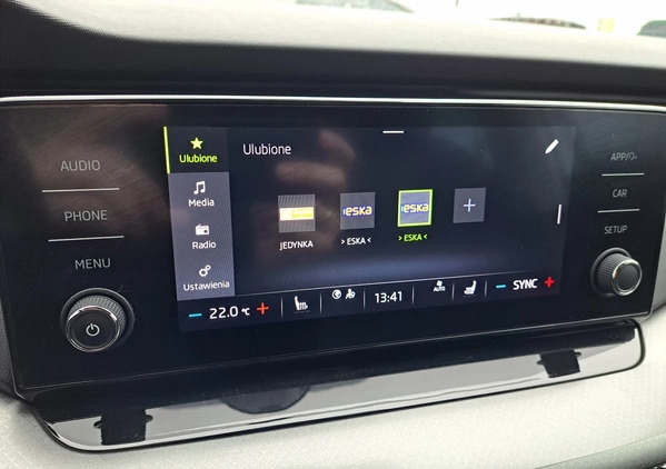 Skoda Octavia cena 89890 przebieg: 66664, rok produkcji 2021 z Ustka małe 436